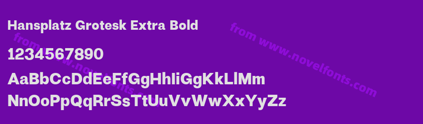 Hansplatz Grotesk Extra BoldPreview Hansplatz Grotesk Extra BoldPreview
