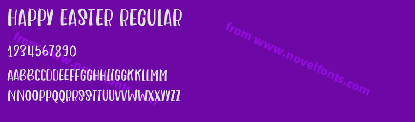 Happy Easter RegularPreview Happy Easter RegularPreview