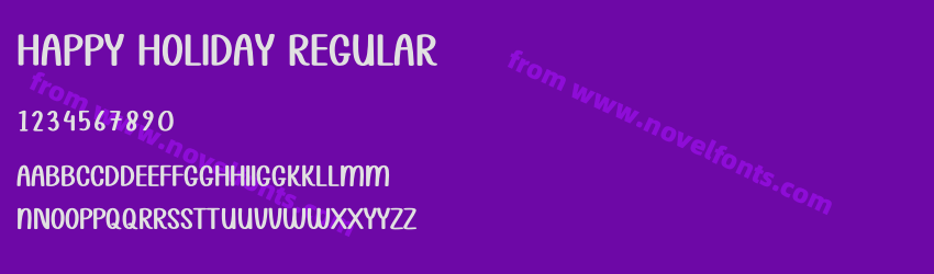 Happy Holiday RegularPreview Happy Holiday RegularPreview