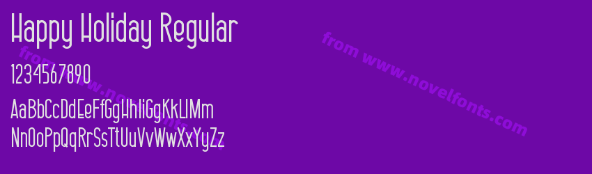 Happy Holiday RegularPreview Happy Holiday RegularPreview