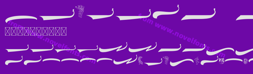 Harland Dingbats RegularPreview Harland Dingbats RegularPreview