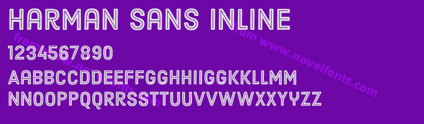 Harman Sans InlinePreview Harman Sans InlinePreview
