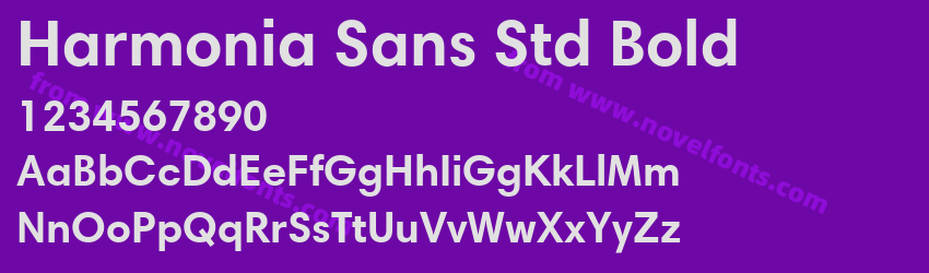 Harmonia Sans Std BoldPreview Harmonia Sans Std BoldPreview