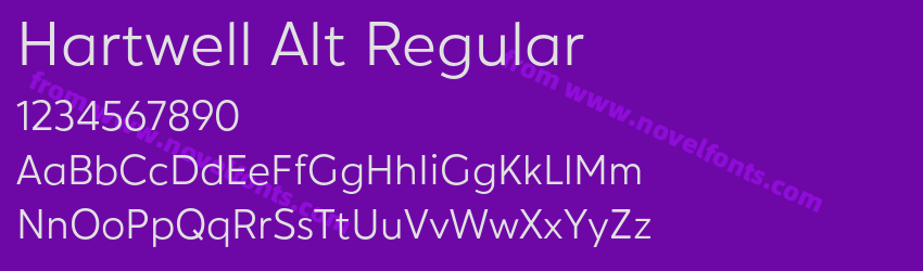 Hartwell Alt RegularPreview Hartwell Alt RegularPreview