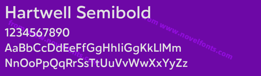 Hartwell SemiboldPreview Hartwell SemiboldPreview