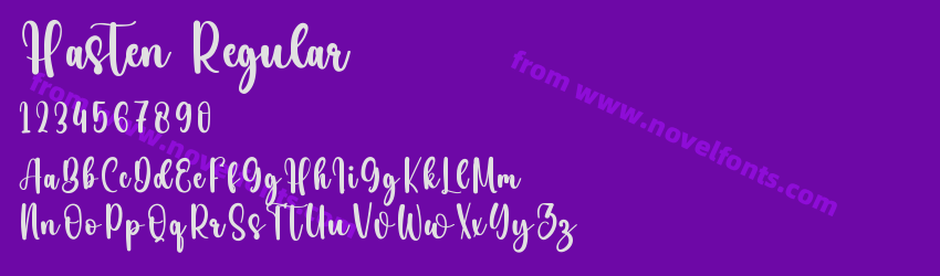 Hasten RegularPreview Hasten RegularPreview