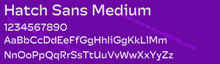 Hatch Sans MediumPreview Hatch Sans MediumPreview