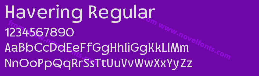 Havering RegularPreview Havering RegularPreview
