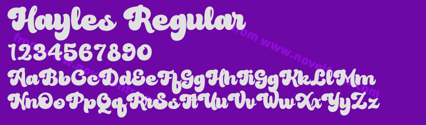Hayles RegularPreview Hayles RegularPreview