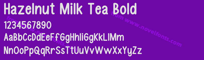 Hazelnut Milk Tea BoldPreview Hazelnut Milk Tea BoldPreview