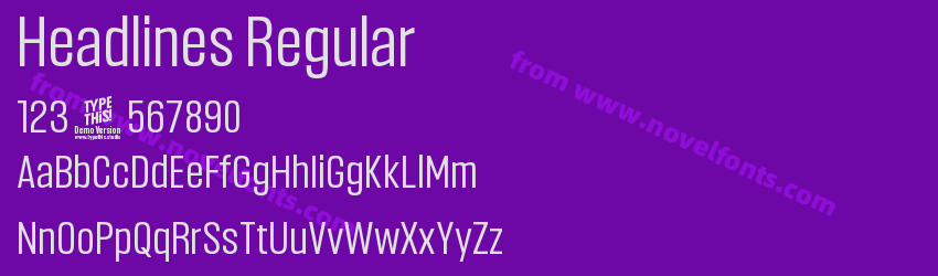 Headlines RegularPreview Headlines RegularPreview