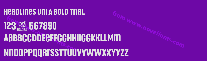 Headlines Uni A Bold TrialPreview Headlines Uni A Bold TrialPreview