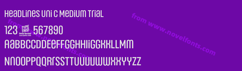Headlines Uni C Medium TrialPreview Headlines Uni C Medium TrialPreview