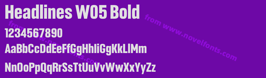 Headlines W05 BoldPreview Headlines W05 BoldPreview