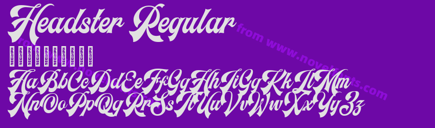 Headster RegularPreview Headster RegularPreview