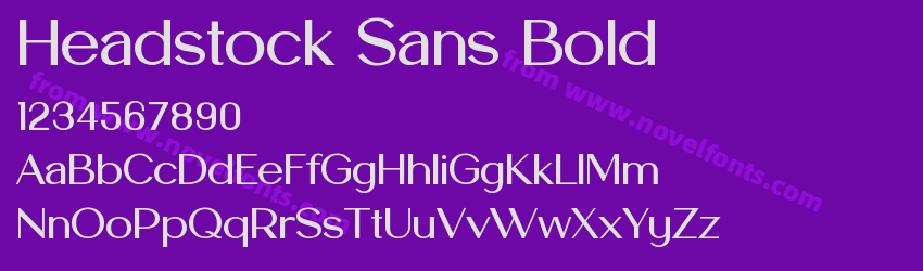 Headstock Sans BoldPreview Headstock Sans BoldPreview