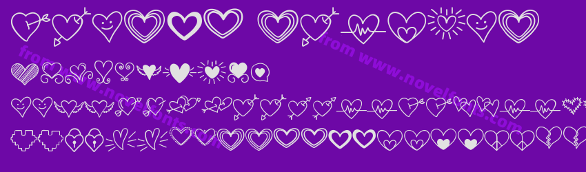 Hearts RegularPreview Hearts RegularPreview