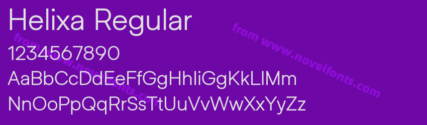 Helixa RegularPreview Helixa RegularPreview