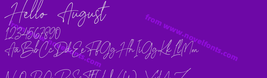 Hello AugustPreview Hello AugustPreview