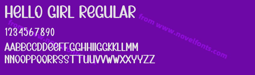 Hello Girl RegularPreview Hello Girl RegularPreview