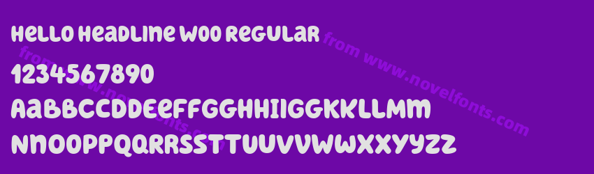 Hello Headline W00 RegularPreview Hello Headline W00 RegularPreview