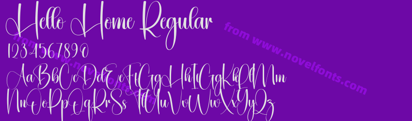 Hello Home RegularPreview Hello Home RegularPreview