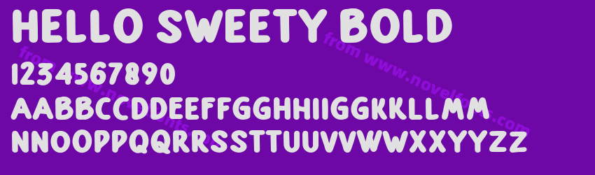 Hello Sweety BoldPreview Hello Sweety BoldPreview