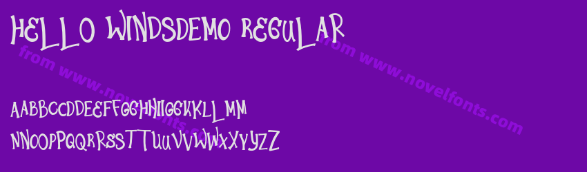 Hello WindsDEMO RegularPreview Hello WindsDEMO RegularPreview