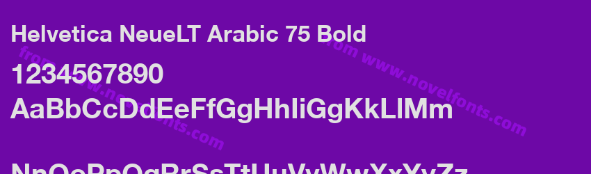 Helvetica NeueLT Arabic 75 BoldPreview Helvetica NeueLT Arabic 75 BoldPreview