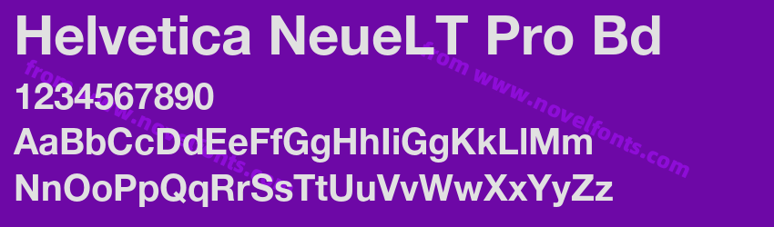 Helvetica NeueLT Pro BdPreview Helvetica NeueLT Pro BdPreview