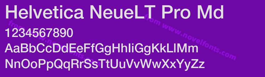 Helvetica NeueLT Pro MdPreview Helvetica NeueLT Pro MdPreview