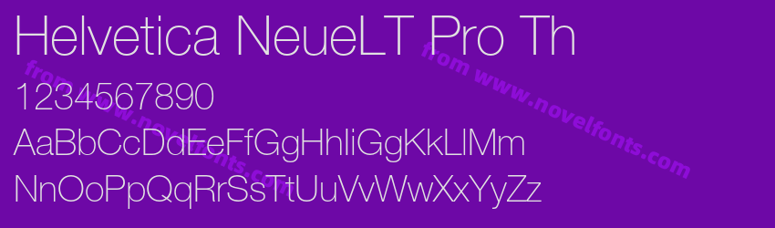 Helvetica NeueLT Pro ThPreview Helvetica NeueLT Pro ThPreview