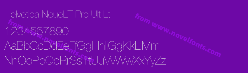 Helvetica NeueLT Pro Ult LtPreview Helvetica NeueLT Pro Ult LtPreview