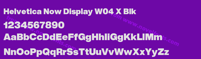 Helvetica Now Display W04 X BlkPreview Helvetica Now Display W04 X BlkPreview