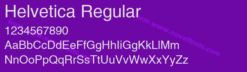 Helvetica RegularPreview Helvetica RegularPreview