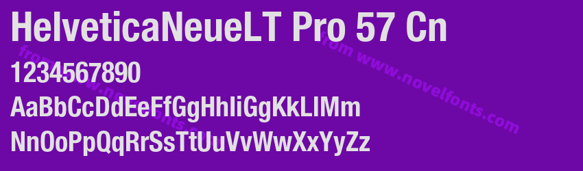 HelveticaNeueLT Pro 57 CnPreview HelveticaNeueLT Pro 57 CnPreview
