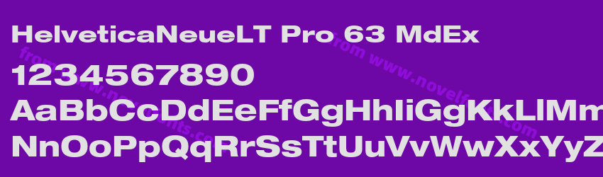 HelveticaNeueLT Pro 63 MdExPreview HelveticaNeueLT Pro 63 MdExPreview