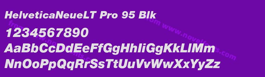 HelveticaNeueLT Pro 95 BlkPreview HelveticaNeueLT Pro 95 BlkPreview