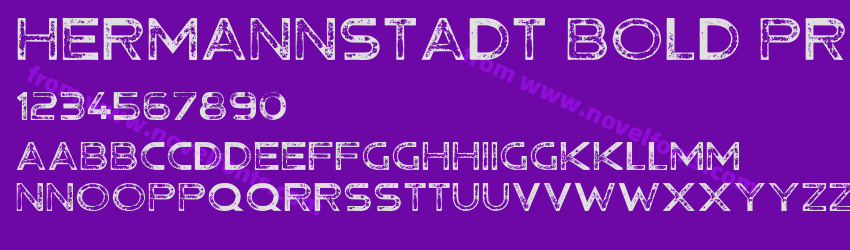 Hermannstadt Bold PressPreview Hermannstadt Bold PressPreview