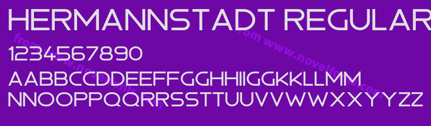 Hermannstadt RegularPreview Hermannstadt RegularPreview