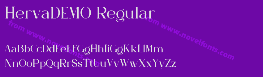 HervaDEMO RegularPreview HervaDEMO RegularPreview