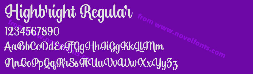Highbright RegularPreview Highbright RegularPreview