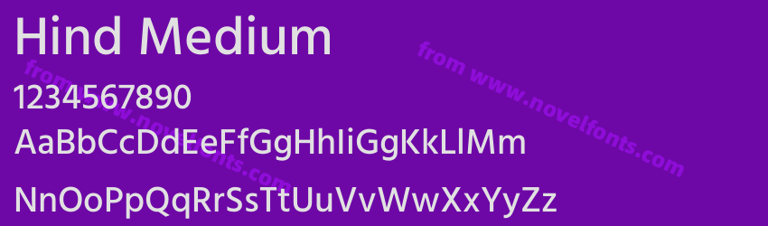 Hind MediumPreview Hind MediumPreview