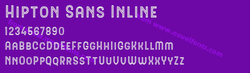 Hipton Sans InlinePreview Hipton Sans InlinePreview