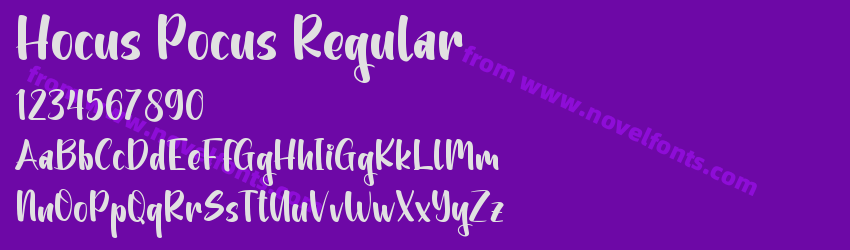 Hocus Pocus RegularPreview Hocus Pocus RegularPreview
