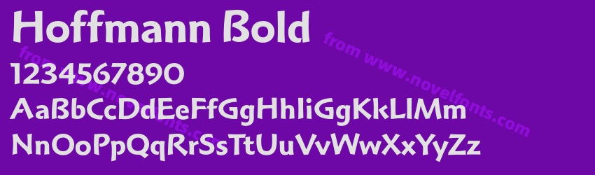 Hoffmann BoldPreview Hoffmann BoldPreview