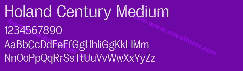 Holand Century MediumPreview Holand Century MediumPreview