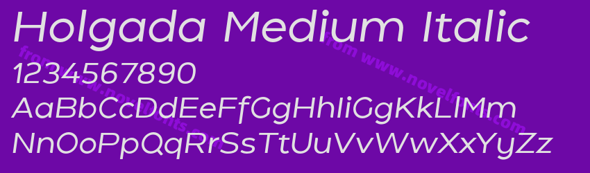 Holgada Medium ItalicPreview Holgada Medium ItalicPreview