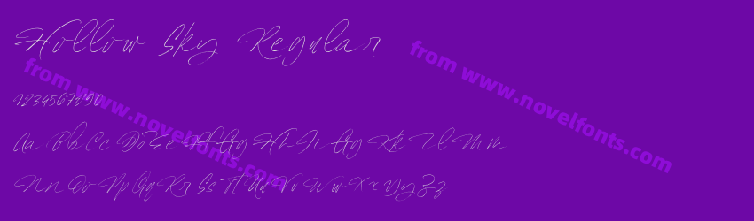 Hollow Sky RegularPreview Hollow Sky RegularPreview