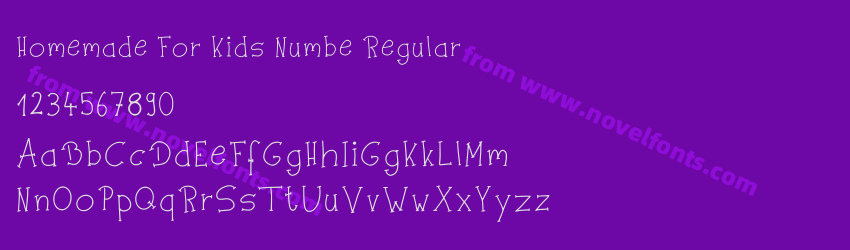 Homemade For Kids Numbe RegularPreview Homemade For Kids Numbe RegularPreview